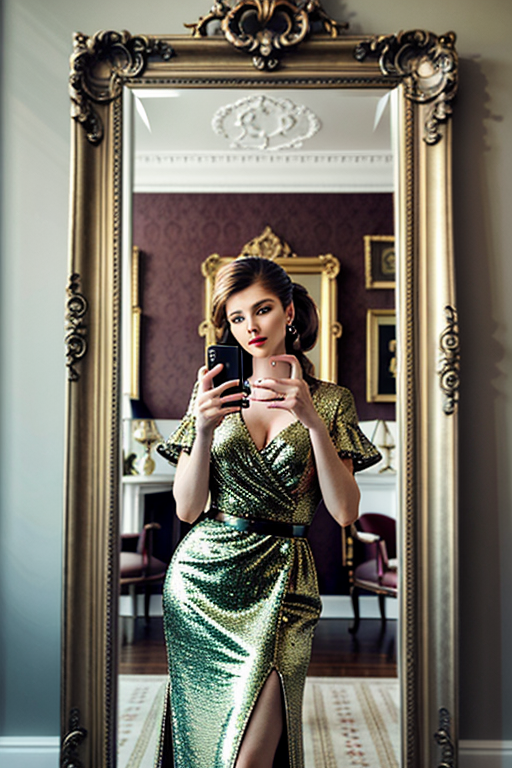 aesthetic mirror selfie girl quotes