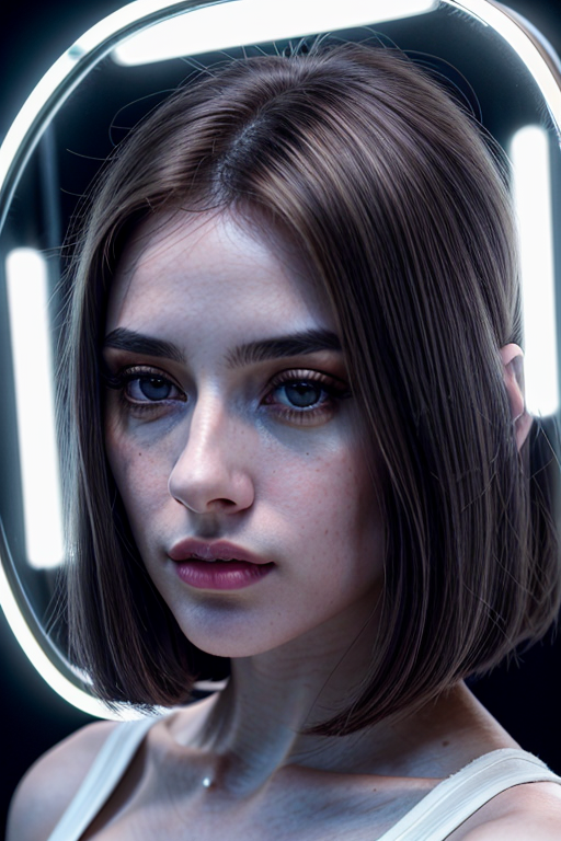 mirror photo poses girl