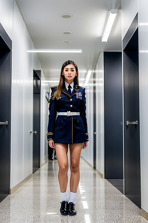 uniform models for college girls